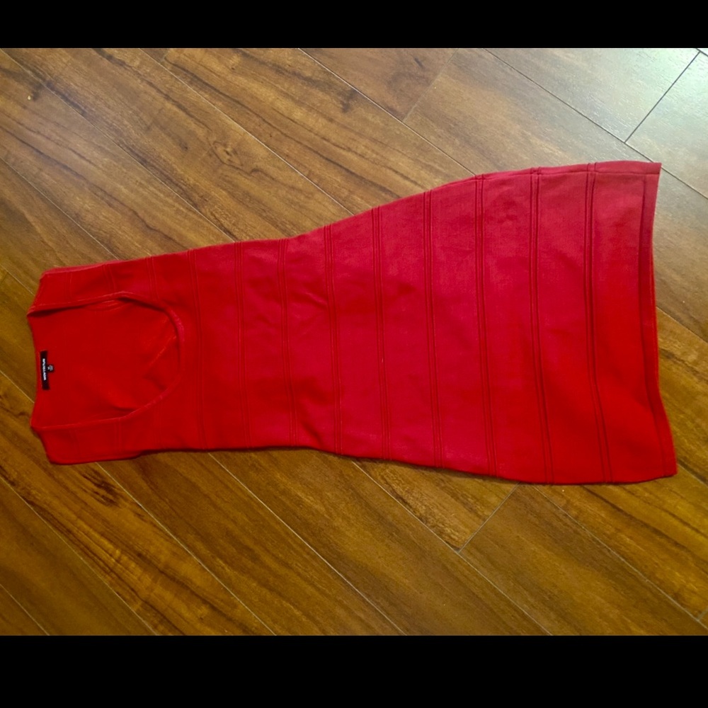 WOW Couture Class Bandaid BodyCon “Little Red” Dress
